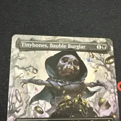 Tinybones, Bauble Burglar MTG Foundations FDN #324 Borderless Non-Foil NM Rare - Image 3