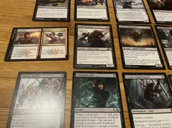 Black MTG Cards Lot *Heavily Played Bulk* - Image 4