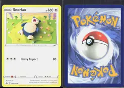 SNORLAX 109/159 R CROWN ZENITH POKEMON NM/M Asako Ito "KNITTED" - Image 1