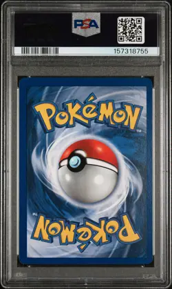 1999 POKEMON GAME SHADOWLESS #1 ALAKAZAM-HOLO PSA 8 - Image 2