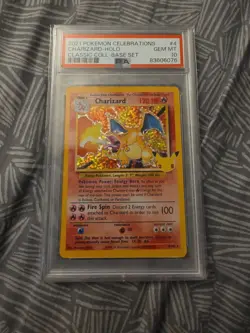 2021 Pokemon SWSH Celebrations Charizard Classic Holo #4/102 PSA 10 - Image 1