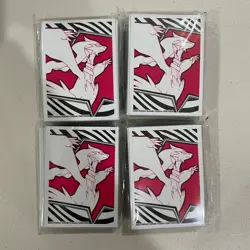 Pokemon ETB Sleeves Lot of 4 Sealed Packs 65 Each Pack White Flare Reshiram - Image 1