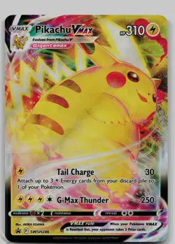 Pikachu VMAX SWSH286 Holo Promo Sword & Shield Promo Pokemon Near Mint - Image 1