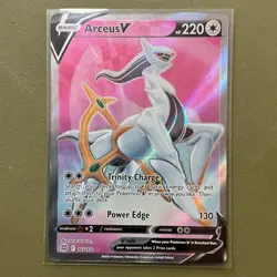 Pokemon TCG Arceus V 165/172 Brilliant Stars Ultra Rare Full Art Holo EN - Image 1