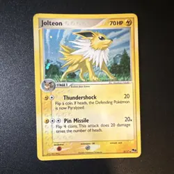 Pokemon Jolteon 003/017 POP Series 3 Holo Rare HP 70 Stage 1 EN - Image 1