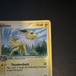 Pokemon Jolteon 003/017 POP Series 3 Holo Rare HP 70 Stage 1 EN - Image 3