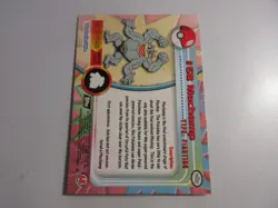 Machamp Topps Pokemon Card LP - Image 2