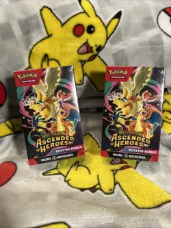 Pokemon TGC Mega Evolution Ascended Heroes Booster Bundle X2 - Image 1