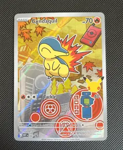 Cyndaquil 047 ME: Mega Evolution Promo NM Pokemon Promo First Partner Series 2 - Image 1