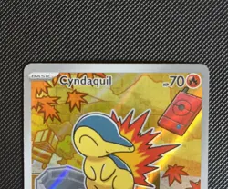 Cyndaquil 047 ME: Mega Evolution Promo NM Pokemon Promo First Partner Series 2 - Image 3