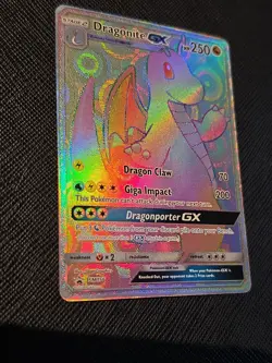 Pokemon 2018 Sun and Moon Black Star Promo Dragonite GX #SM156 NM-MT Condition - Image 4