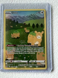 Pokemon TCG Ditto GG22/GG70 Crown Zenith Galarian Gallery Holo Full Art EN - Image 1
