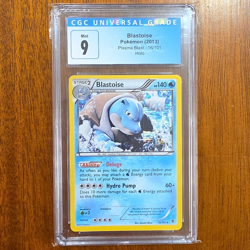 Pokemon TCG Blastoise 16/101 Plasma Blast Holo Rare Eng CGC 9 (2013) - Image 1