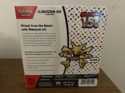 Pokemon TCG Scarlet and Violet - 151 Alakazam ex Collection Box - 4 Packs 820650855269 - Image 2