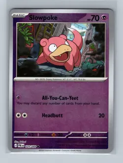 Pokemon TCG - Pitch Black - Slowpoke (Reverse Holo) - 029/084 - Image 1