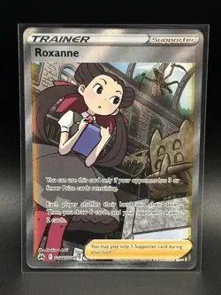 2023 Pokemon Crown Zenith: Galarian Gallery - GG66/GG70 Roxanne Holo - NM - Image 1