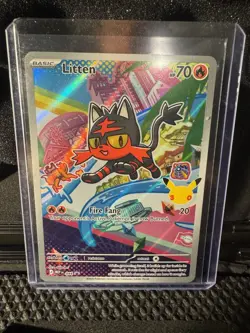 Litten Pokemon Mega Evolution First Partner Promo 044 - Image 1