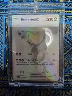 Pokemon TCG; Reshiram EX 173/086 - White Flare English (WHT) - Ultra Rare Holo - Image 1