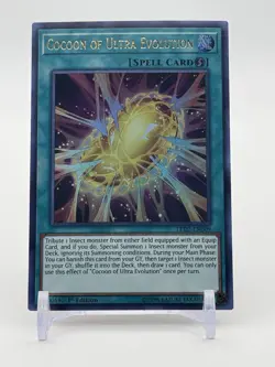 Yu-Gi-Oh! Cocoon Of Ultra Evolution Ultra Rare 1st Edition LED2-EN009 NM - Image 1