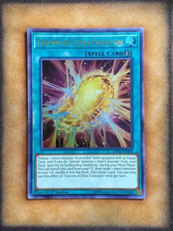 Yugioh Cocoon of Ultra Evolution LED2-EN009 Ultra Rare 1st Ed NM - Image 1