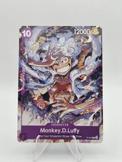 Namco Monkey.D.Luffy P-041 Promo 12000 Power 10 Cost One Piece Promotion CCG - Image 1