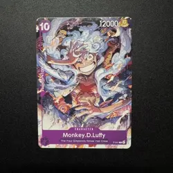 Monkey.D.Luffy P-041 - Starter Deck 18: PURPLE Monkey.D.Luffy Promo Near-Mint - Image 1