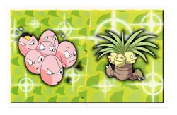 Pokemon Card - 1999 Exeggcute & Exeggutor Stickers - Topps Merlin Vtg - Image 1