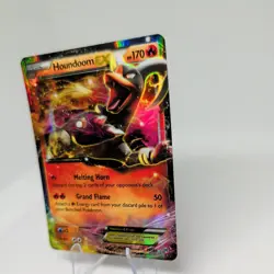 Pokemon TCG Houndoom EX Holo Ultra Rare Card 21/162 XY Breakthrough Nm-Mt - Image 2