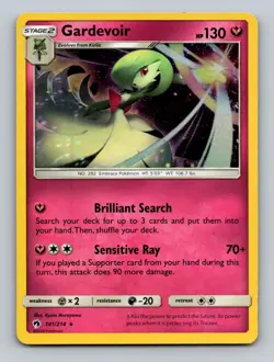 Gardevoir 141/214 Holo Promo Miscellaneous Cards & Products Pokemon Holo COSMOS - Image 1