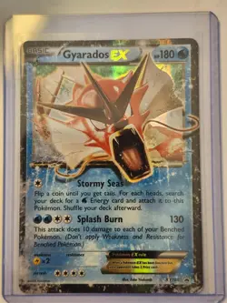Pokemon TCG Gyarados EX XY106 Holo Black Star Promo Card Rare Red Gyarados - Image 1