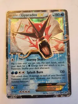 Pokemon TCG Gyarados EX XY106 Holo Black Star Promo Card Rare Red Gyarados - Image 2
