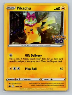 SWSH: Sword & Shield Promo Cards #SWSH234 Pikachu - Image 1