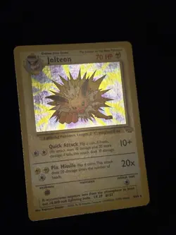 Pokemon TCG Jolteon Jungle 4/64 Holo Unlimited Holo Rare - Image 2