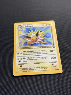 Pokemon TCG Jolteon Jungle 4/64 Holo Unlimited Holo Rare - Image 3