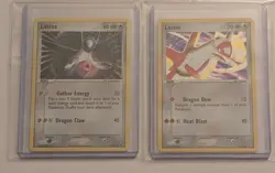Latios 2/10 Latias 4/10 Holo Pair EX Trainer Kit Pokemon Cards 2004 - Image 1