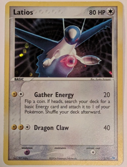 Latios 2/10 Latias 4/10 Holo Pair EX Trainer Kit Pokemon Cards 2004 - Image 5