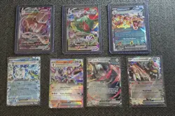 Pokemon card Lot Of 4, Mew Vmax 114/264, Rayquaza Vmax 101/159 NM - Image 1