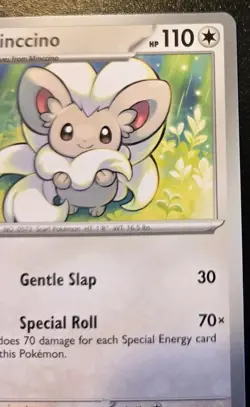 Cinccino 137/162 Uncommon Scarlet & Violet: Temporal Forces Pokemon TCG - Image 3