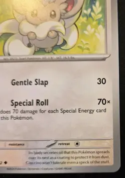 Cinccino 137/162 Uncommon Scarlet & Violet: Temporal Forces Pokemon TCG - Image 5