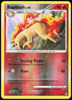 Rapidash 47 Arceus - Reverse Holo Pokemon MP (Uncommon) - Image 1
