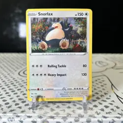 Pokemon TCG - Snorlax 140/202 Cosmos Holo - Sword & Shield - NM - Image 1