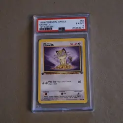 MEOWTH 1999 POKEMON JUNGLE 1ST EDITION #56 - Image 1