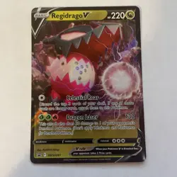 Regidrago V SWSH281 Black Star Promo Pokemon Sword and Shield NM/M - Image 1