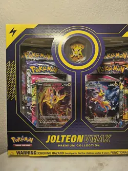 2022 Pokemon TCG Jolteon VMAX Premium Collection Box Factory Sealed - Image 2
