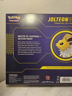 2022 Pokemon TCG Jolteon VMAX Premium Collection Box Factory Sealed - Image 5