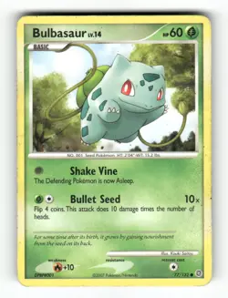 Bulbasaur - 77/132 - Secret Wonders - Pokemon - Common - LP - Image 1