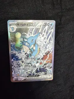Kingdra ex 131 Sv: Scarlet & Violet Promo Cards Holo NM - Image 1
