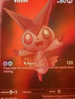 Victini 171/086 Sv: Black Bolt Holo BWR Pokemon TCG - Image 4