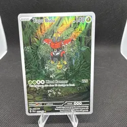 Tapu Bulu 065/064 SV Shrouded Fable Illustration Rare Full Art Holo ENG - Image 1