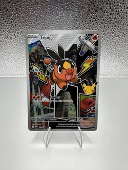 Pokemon TCG Tepig MEP 050 First Partner Series 2 Black Star Promo NM - Image 1
